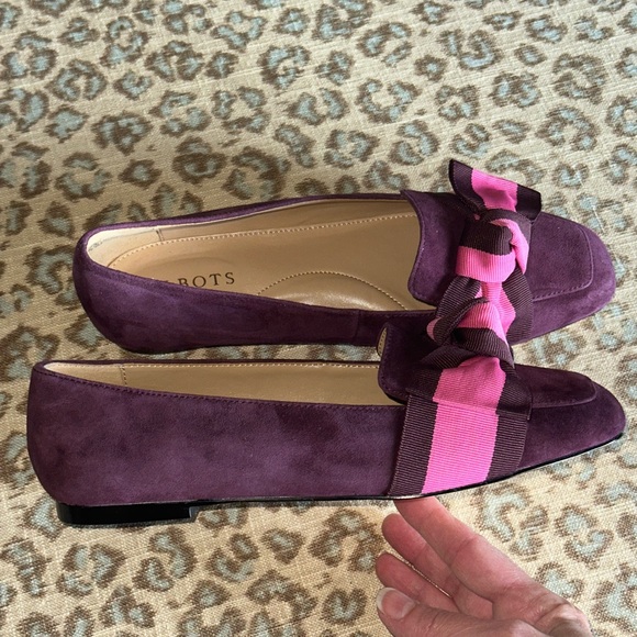 New TALBOTS Suede Loafer 6.5 - Picture 2 of 5